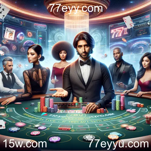 Experiência Imersiva no Cassino Ao Vivo do 77eyy.com